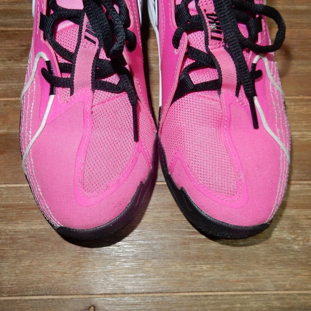 Nike Court Jr Lite 4 Kids Tennis Shoes Hyper Pink White FD7033-600 Size 2.5Y